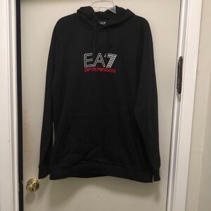 Emporio Armani EA7 Black Hoodie
